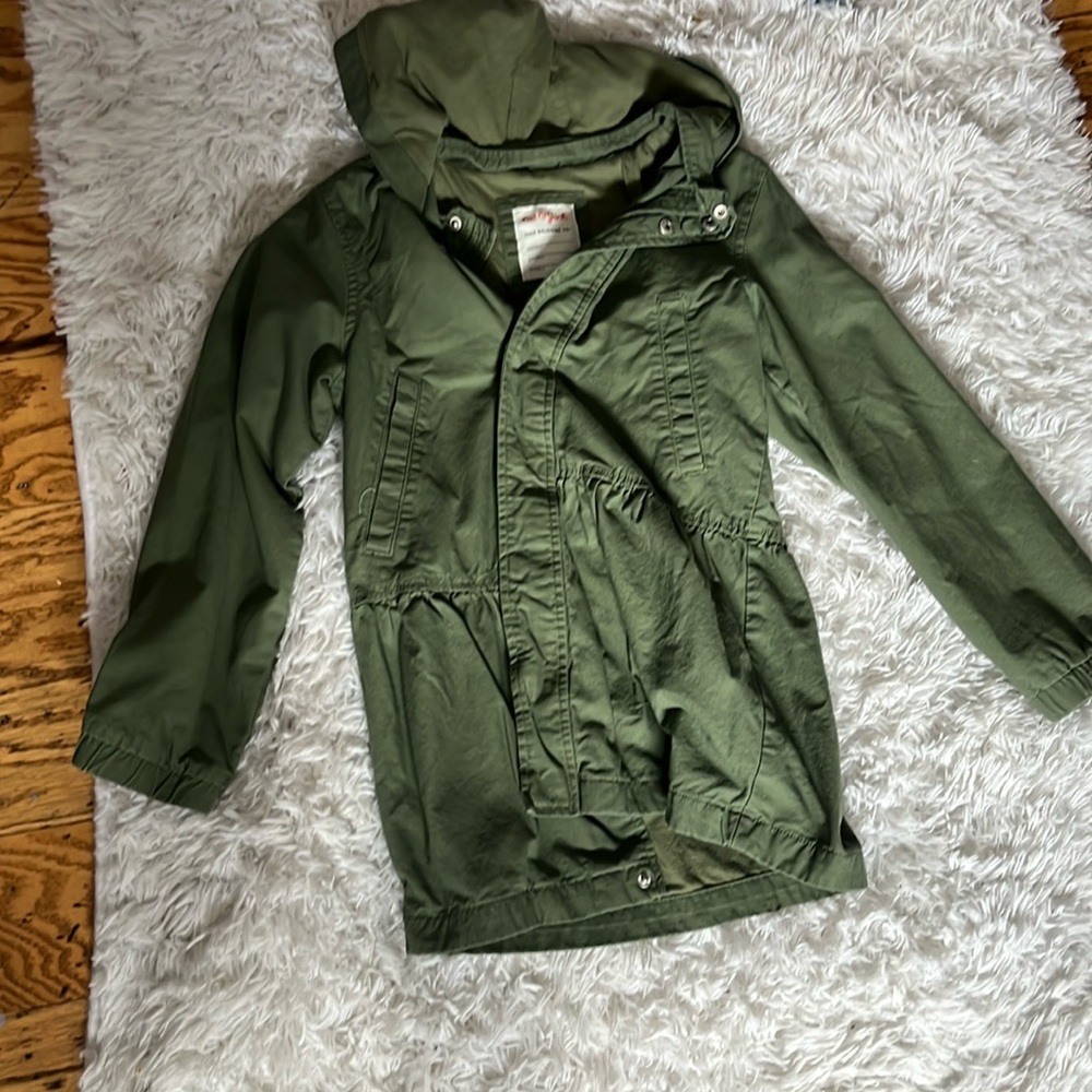 Green jacket cat and jack